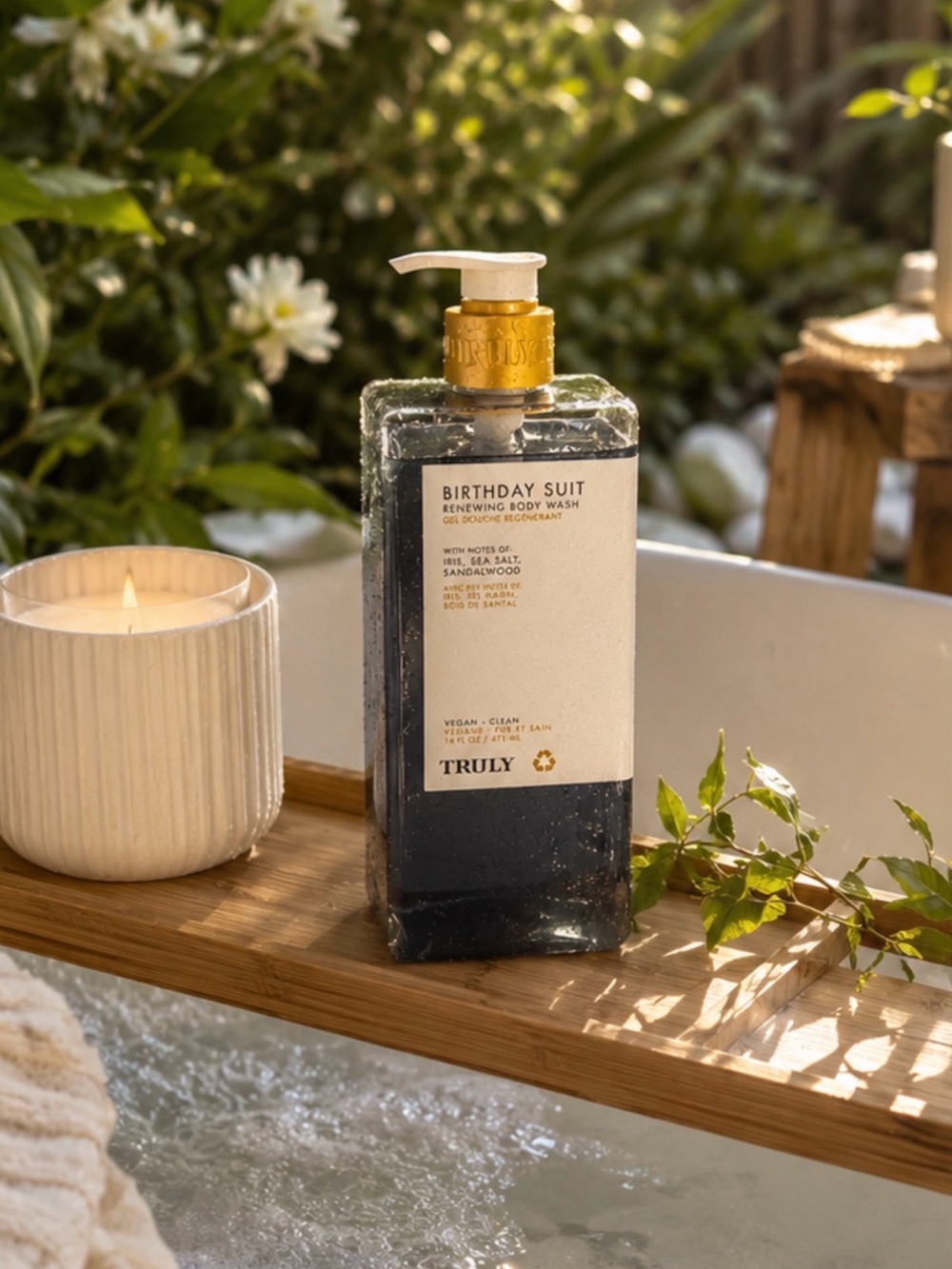 Truly Birthday Suit Renewing Body Wash —Large